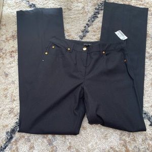 NWT Black Beautiful Long Pants with 2 back pockets and 2 front angled pockets